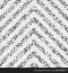 Seamless Arrow Pattern. Abstract Monochrome Background. Vector Regular Texture. Seamless Arrow Pattern