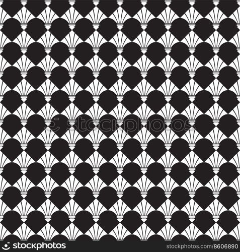 Seamless Art Deco Vector Pattern Background