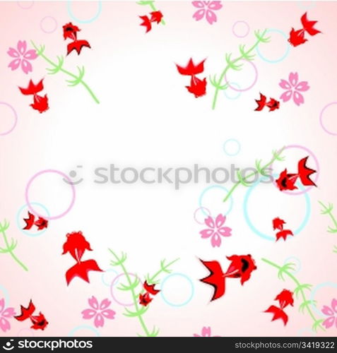 Seamless asian pattern