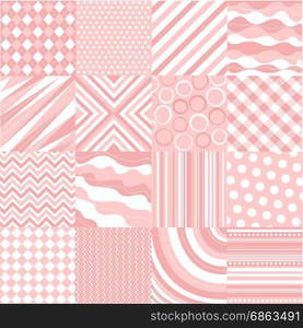 seamless baby girl pattern