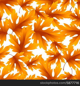 Seamless background autumn leaves. Vector illustration. Seamless background autumn leaves. Vector illustration EPS 10