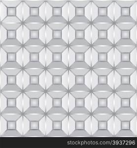 Seamless background based on geometric shapes. Vector. Mesh