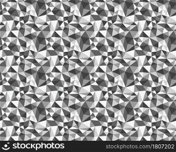 Seamless Background from cells, triangles. Irregular Mosaic backdrop.