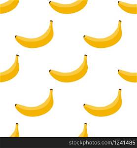 Seamless background of exotic fruit bananas. vector illustration . Seamless background of exotic fruit bananas.