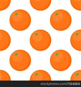 Seamless background of oranges on a white background. Wallpapers with a picture of fruit. Wallpapers with a picture of fruit. Seamless background of oranges on a white background.