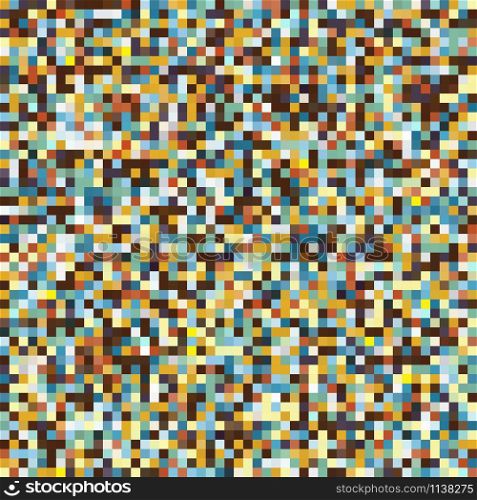 Seamless background of squares of different colors. Modern casual colors. Ideal for textiles, packaging, paper printing, simple backgrounds and textures.