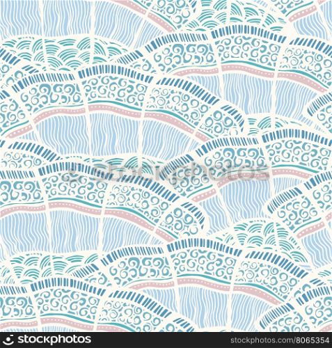 Seamless background pattern in retro style. Vector illustration.