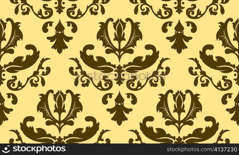seamless baroque pattern