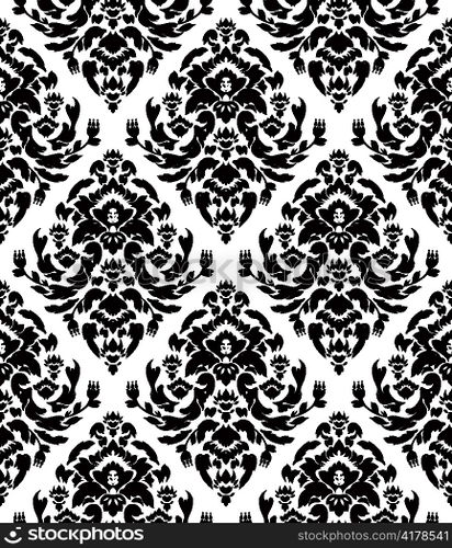 seamless baroque pattern