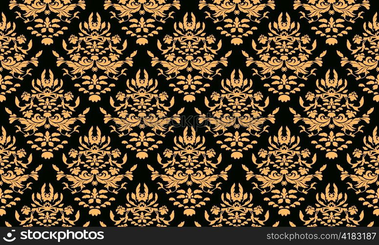 seamless baroque pattern