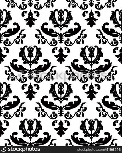 seamless baroque pattern