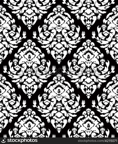 seamless baroque pattern