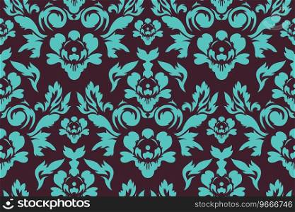 Seamless baroque pattern Royalty Free Vector Image
