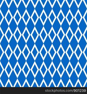 Seamless Bavarian rhombic pattern. Ideal for textiles, packaging, paper printing, simple backgrounds and textures.
