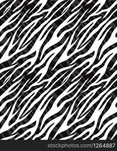 Seamless black and white pattern. Background skin zebra for your creativity. Seamless black and white pattern. Background skin zebra for your