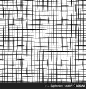 Seamless black and white texture with strokes. Vector background for your creativity. Seamless black and white texture with strokes. Vector background