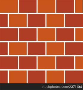 seamless brick wall background.vector design.