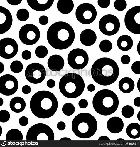 Seamless Bubble Pattern. Vector Regular Texture. Seamless Bubble Pattern