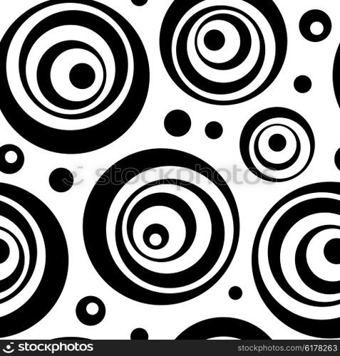 Seamless Bubble Pattern. Vector Regular Texture. Seamless Bubble Pattern