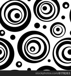 Seamless Bubble Pattern. Vector Regular Texture. Seamless Bubble Pattern