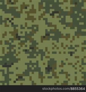 Seamless camouflage pattern vector image