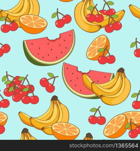 Seamless cartoon pattern