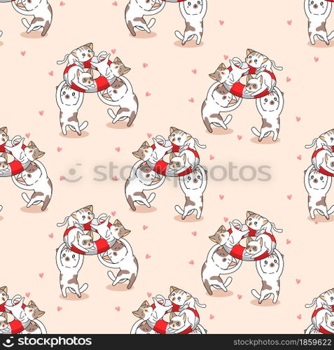 seamless cartoon pattern