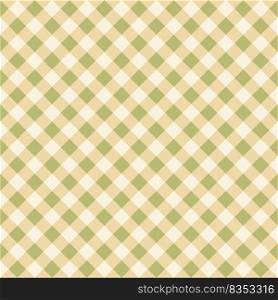 Seamless Checkered Plaid Fabric Pattern Texture in Natural Earth Colour Tones