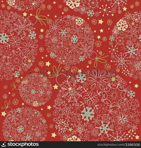 Seamless Christmas background