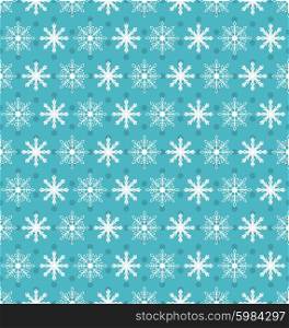Seamless Christmas pattern with xmas snowflakes. Seamless Christmas pattern with xmas snowflakes tiled - vector