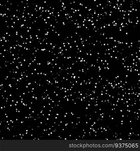 Seamless Christmas snowy black background. Vector.. Seamless Christmas snowy black background. Vector