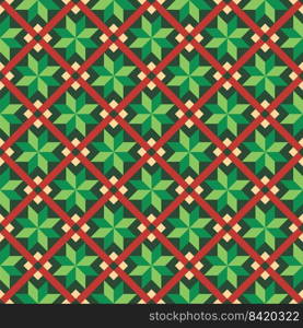 Seamless Christmas Wrapping Paper Pattern