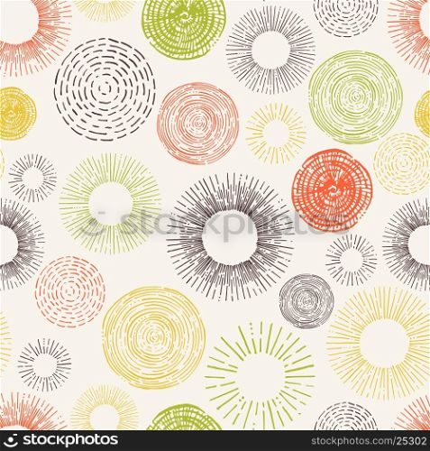 Seamless circle hand drawn abstract background pattern. Decorative backdrop for fabric, textile, wrapping paper, card, invitation, wallpaper, web design. Seamless circle hand drawn abstract background pattern. Decorative backdrop for fabric, textile, wrapping paper, card, invitation, wallpaper, web design.