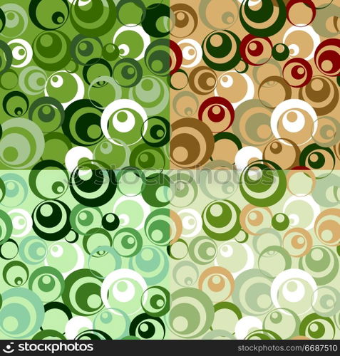 Seamless circle pattern