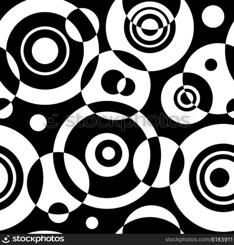 Seamless Circle Pattern. Seamless Circle Pattern. Vector Regular Texture