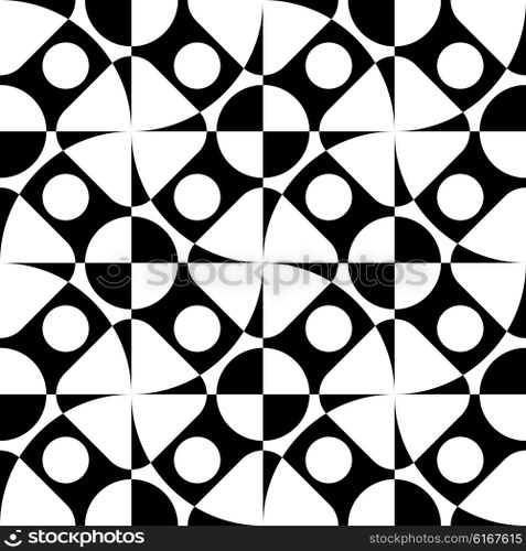 Seamless Circle Pattern. Vector Regular Texture. Seamless Circle Pattern