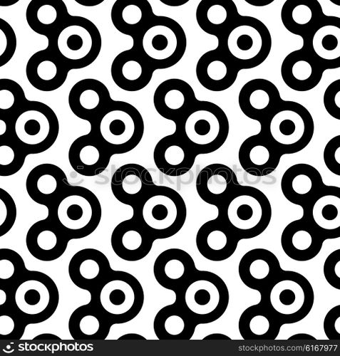 Seamless Circle Pattern. Vector Regular Texture. Seamless Circle Pattern