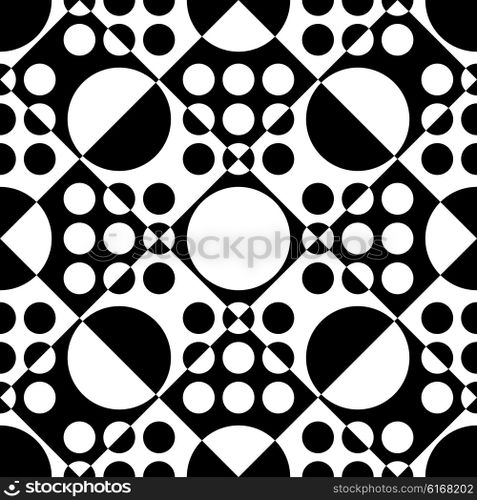 Seamless Circle Pattern. Vector Regular Texture. Seamless Circle Pattern