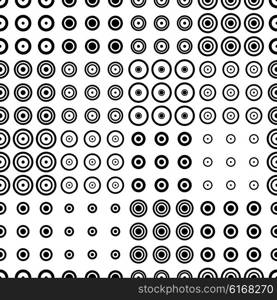 Seamless Circle Pattern. Vector Regular Texture. Seamless Circle Pattern