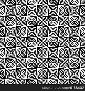 Seamless Circle Pattern. Vector Regular Texture. Seamless Circle Pattern