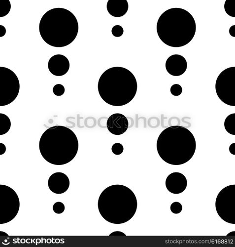 Seamless Circle Pattern. Vector Regular Texture. Seamless Circle Pattern