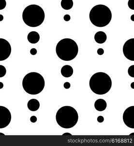 Seamless Circle Pattern. Vector Regular Texture. Seamless Circle Pattern