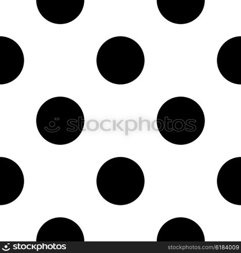 Seamless Circle Pattern. Vector Regular Texture. Seamless Circle Pattern