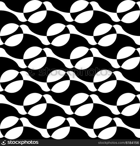 Seamless Circle Pattern. Vector Regular Texture. Seamless Circle Pattern