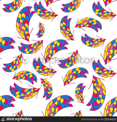 Seamless colorful background with arrows Vector illustration