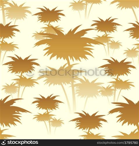 seamless colorful wall papers with tropical palm trees
