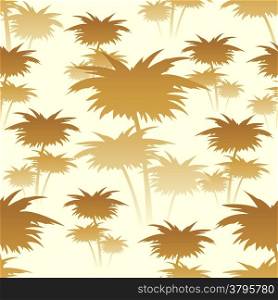seamless colorful wall papers with tropical palm trees