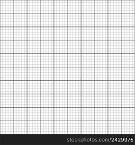 Seamless coordinate grid background for getting graphics, blueprint or graph infographics template, vector Seamless coordinate grid background