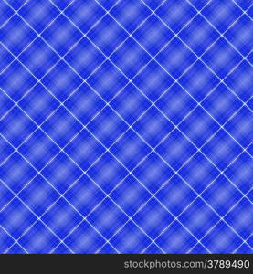 Seamless cross blue shading diagonal pattern, stock vector
