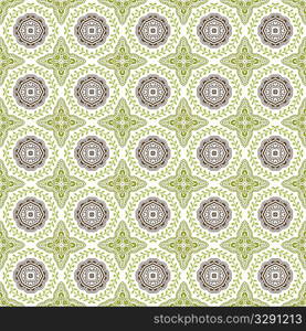 Seamless damask wallpaper pattern